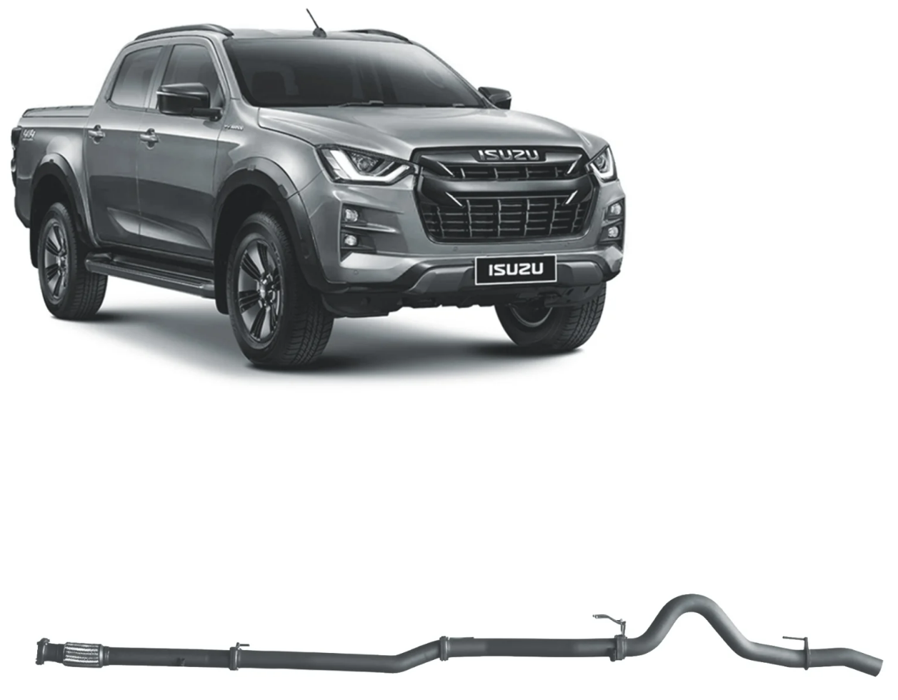 Isuzu D-MAX Extreme Duty Exhaust(07/2020 - on)