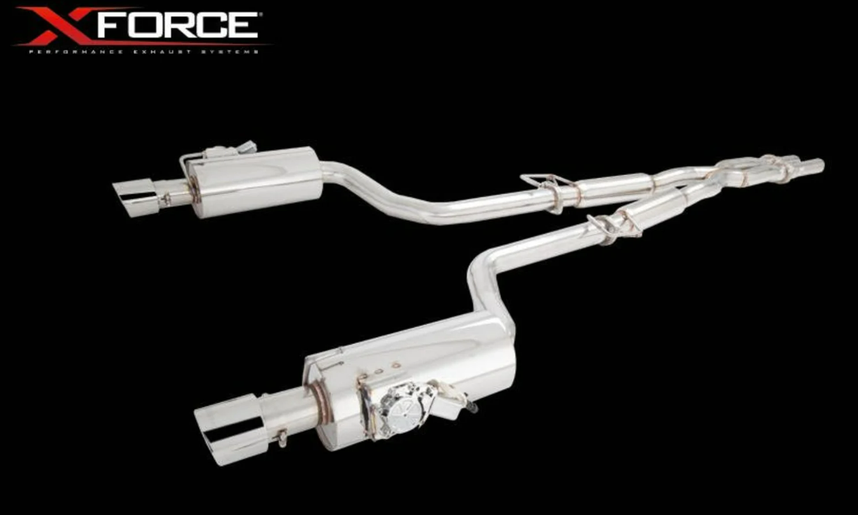 Chrysler 300C Twin 3" Catback With Varex Rear Mufflers